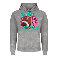 Cloud Rock Tackle Cancer Football Vintage Hoodie - texasbilliewilder