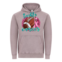 Vintage Zinc Tackle Cancer Football Vintage Hoodie - texasbilliewilder