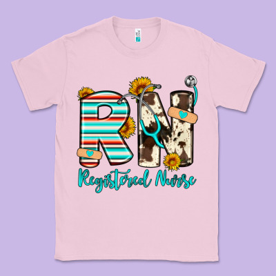 Rn Registered Nurse Classic Tee Designed By Artiststas