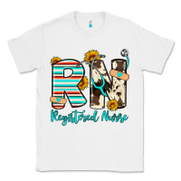 White rn registered nurse Classic Tee - Artiststas