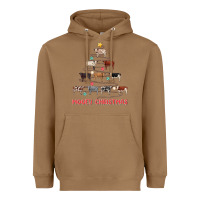 Toasted Coconut mooey christmas Heavyweight Hoodie - MaliasSmallBusiness
