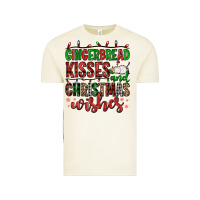 Vintage Arctic gingerbread kisses and christmas wishes Vintage Tee - FaDigitalArtStudio