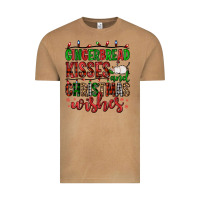 Vintage Camel gingerbread kisses and christmas wishes Vintage Tee - FaDigitalArtStudio