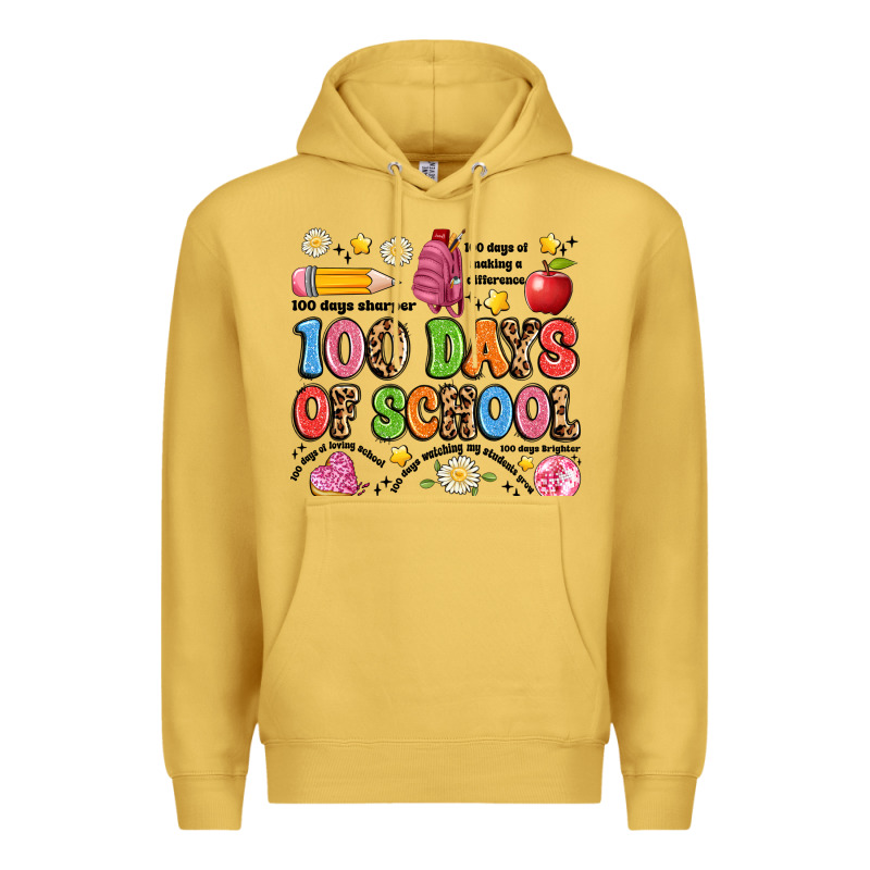 100 Days Of School Premium Hoodie by Artiststas | Teevron