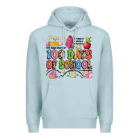 Blue Mist 100 days of school Premium Hoodie - Artiststas