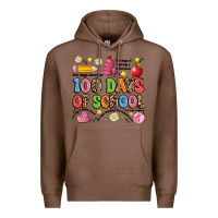 Chestnut 100 days of school Premium Hoodie - Artiststas