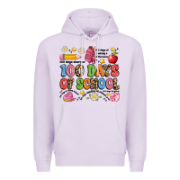 Lilac 100 days of school Premium Hoodie - Artiststas