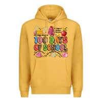 Mustard 100 days of school Premium Hoodie - Artiststas