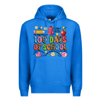 True Royal 100 days of school Premium Hoodie - Artiststas