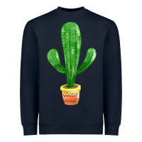 Navy mexican cactus Heavyweight Sweatshirt - FaDigitalArtStudio
