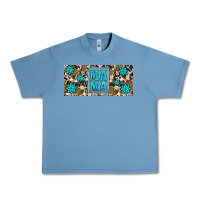 Pebble Blue western cowhide mama 16oz libbey glass Urban Heavy Tee - HRA Design Shop