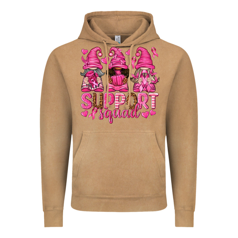 Support Squad With Gnomes Vintage Hoodie by texasbilliewilder | Teevron