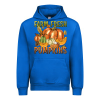 Cobalt Farm Fresh Pumpkins Urban Hoodie - texasbilliewilder