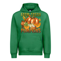Emerald Farm Fresh Pumpkins Urban Hoodie - texasbilliewilder