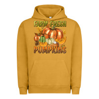 Pigment Peanut Butter Farm Fresh Pumpkins Urban Hoodie - texasbilliewilder