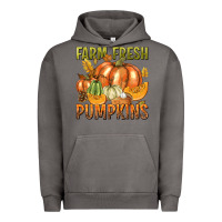 Pigment Tornado Farm Fresh Pumpkins Urban Hoodie - texasbilliewilder