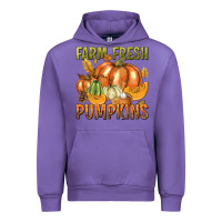 Tulip Farm Fresh Pumpkins Urban Hoodie - texasbilliewilder
