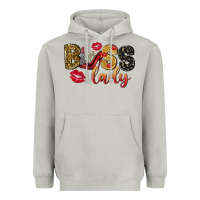 Moon Dust boss lady with money Heavyweight Hoodie - NancyCooperArtShop