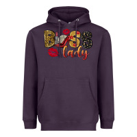 Plum boss lady with money Heavyweight Hoodie - NancyCooperArtShop
