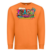 Carrot teach your heart out Premium Sweatshirt - NancyCooperArtShop