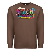 Chestnut teach your heart out Premium Sweatshirt - NancyCooperArtShop