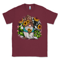 Burgundy gnomes sunflower cactus Classic Tee - JahusDesignShop