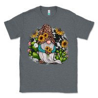 Charcoal Heather gnomes sunflower cactus Classic Tee - JahusDesignShop