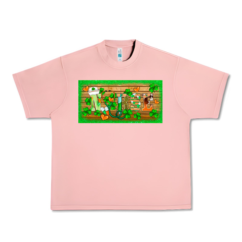 St.patricks Nurse License Plate Template Urban Heavy Tee by BarkalooDesign | Teevron