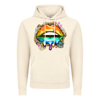 Vintage Artic rainbow lips Vintage Hoodie - Zillion Design Studio