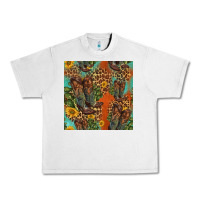 Lunar Rock western boots and sunflowers seamless pattern Urban Heavy Tee - HRA Design Shop