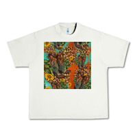 Pistachio western boots and sunflowers seamless pattern Urban Heavy Tee - HRA Design Shop