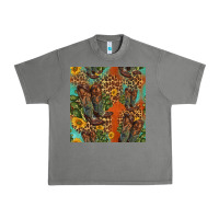 Tornado western boots and sunflowers seamless pattern Urban Heavy Tee - HRA Design Shop