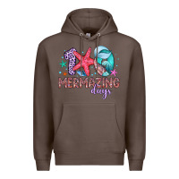 Coffee 100 mermazing days Premium Hoodie - Artiststas