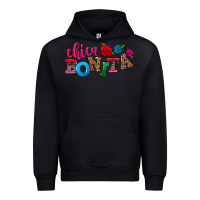 Black Chica bonita Urban Hoodie - NancyCooperArtShop