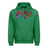 Emerald Chica bonita Urban Hoodie - NancyCooperArtShop