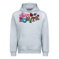 Heather Grey Chica bonita Urban Hoodie - NancyCooperArtShop
