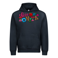 Navy Chica bonita Urban Hoodie - NancyCooperArtShop
