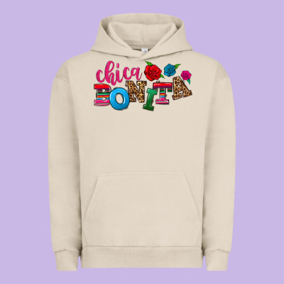 Chica Bonita Urban Hoodie Designed By Nancycooperartshop