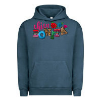 Pigment Midnight Navy Chica bonita Urban Hoodie - NancyCooperArtShop