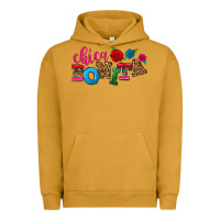 Pigment Peanut Butter Chica bonita Urban Hoodie - NancyCooperArtShop