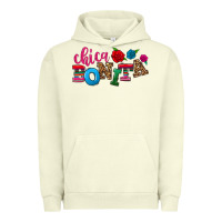 Pigment Pistachio Chica bonita Urban Hoodie - NancyCooperArtShop