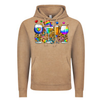Vintage Coffee pride wine cups Vintage Hoodie - Zillion Design Studio