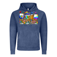 Pride Wine Cups Vintage Hoodie | Teevron