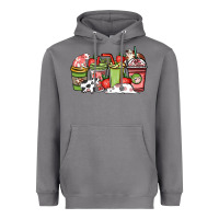 Storm cow and strawberry coffee cups Heavyweight Hoodie - NancyCooperArtShop