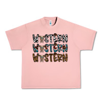 Salmon western western western Urban Heavy Tee - CowhideDigitalArt