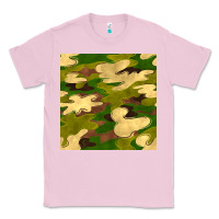 Bubblegum Pink camouflage seamless pattern Classic Tee - BundleAndBundleShop