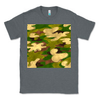 Charcoal Heather camouflage seamless pattern Classic Tee - BundleAndBundleShop
