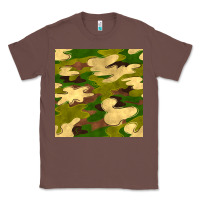 Chestnut camouflage seamless pattern Classic Tee - BundleAndBundleShop