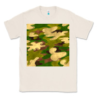 Natural camouflage seamless pattern Classic Tee - BundleAndBundleShop