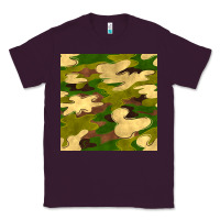 Plum camouflage seamless pattern Classic Tee - BundleAndBundleShop